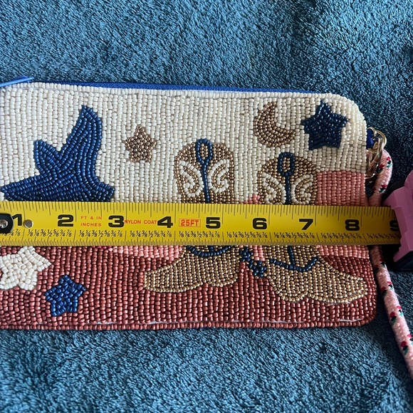 Beaded Western-Themed Clutch with Strap by Ink & Alloy - Picture 4 of 5